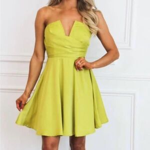 Maniju Lime Dress from Bella and Bloom
